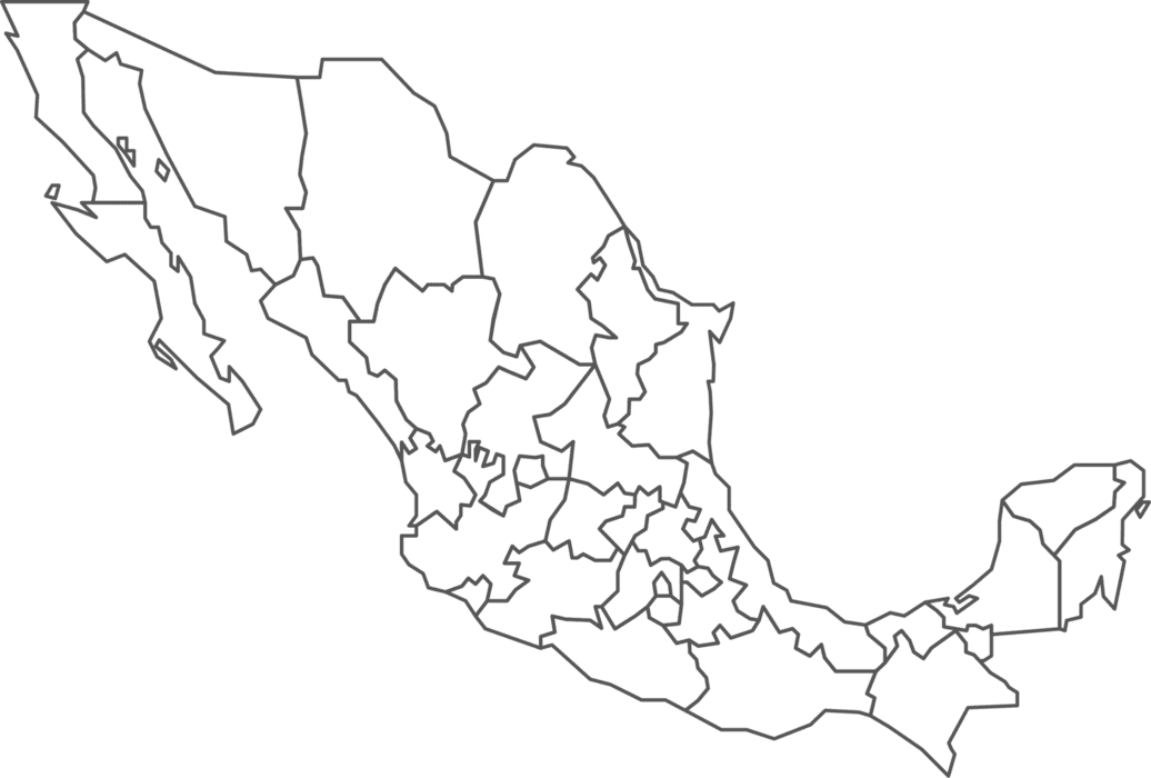 Mapa de cobertura de Insur Asesores en México